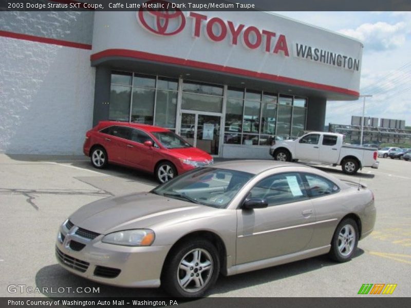 Caffe Latte Metallic / Dark Taupe/Medium Taupe 2003 Dodge Stratus SXT Coupe