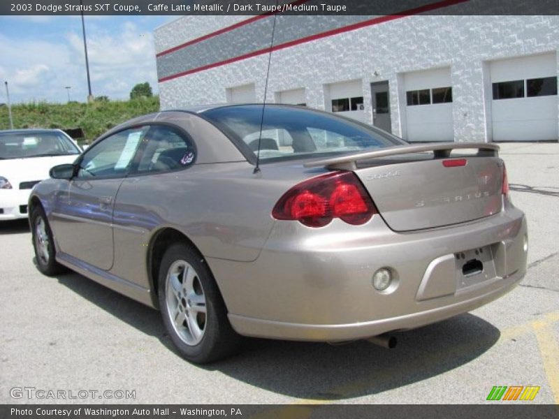 Caffe Latte Metallic / Dark Taupe/Medium Taupe 2003 Dodge Stratus SXT Coupe