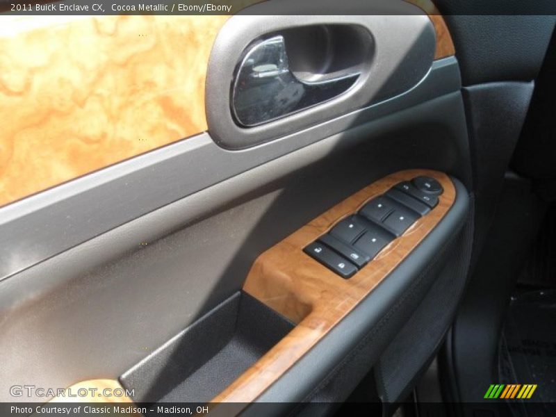 Cocoa Metallic / Ebony/Ebony 2011 Buick Enclave CX