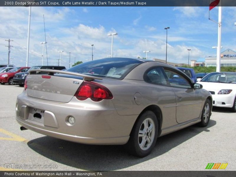 Caffe Latte Metallic / Dark Taupe/Medium Taupe 2003 Dodge Stratus SXT Coupe