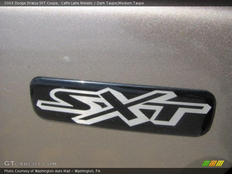 Caffe Latte Metallic / Dark Taupe/Medium Taupe 2003 Dodge Stratus SXT Coupe