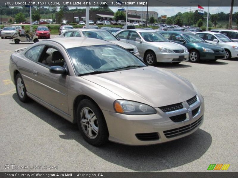 Caffe Latte Metallic / Dark Taupe/Medium Taupe 2003 Dodge Stratus SXT Coupe