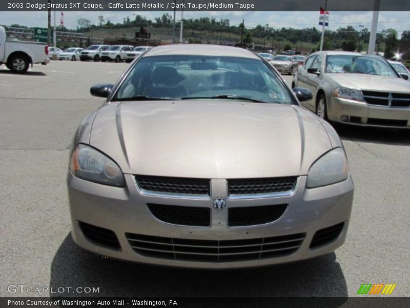 Caffe Latte Metallic / Dark Taupe/Medium Taupe 2003 Dodge Stratus SXT Coupe