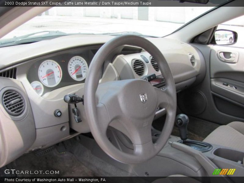 Caffe Latte Metallic / Dark Taupe/Medium Taupe 2003 Dodge Stratus SXT Coupe