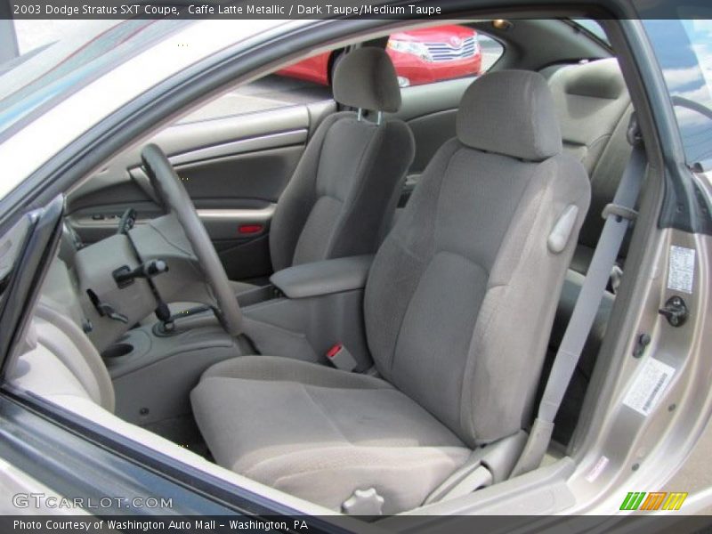Caffe Latte Metallic / Dark Taupe/Medium Taupe 2003 Dodge Stratus SXT Coupe