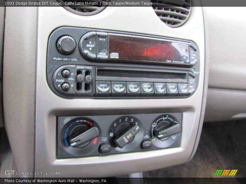 Caffe Latte Metallic / Dark Taupe/Medium Taupe 2003 Dodge Stratus SXT Coupe