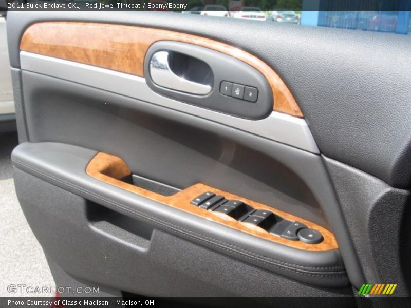 Red Jewel Tintcoat / Ebony/Ebony 2011 Buick Enclave CXL