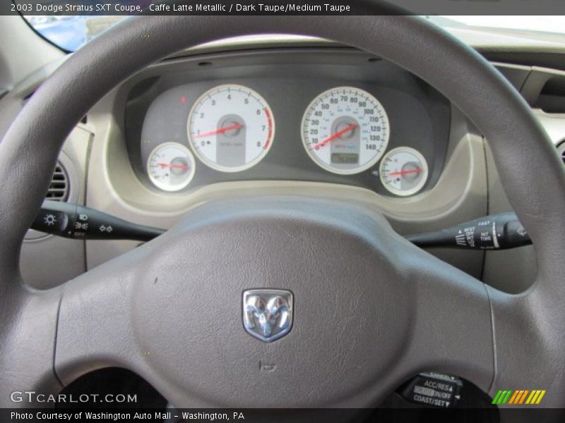 Caffe Latte Metallic / Dark Taupe/Medium Taupe 2003 Dodge Stratus SXT Coupe