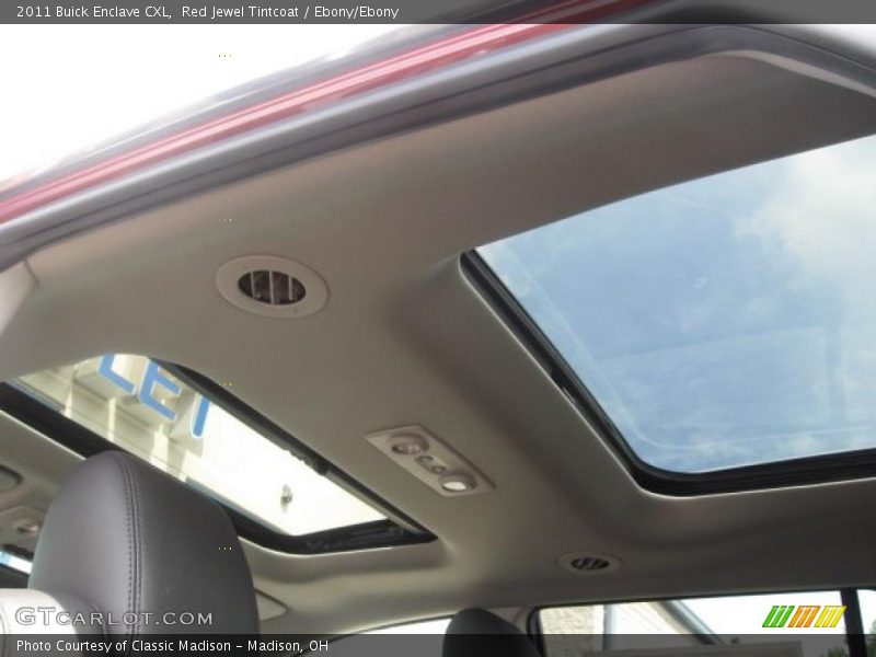 Red Jewel Tintcoat / Ebony/Ebony 2011 Buick Enclave CXL