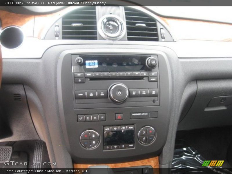Red Jewel Tintcoat / Ebony/Ebony 2011 Buick Enclave CXL