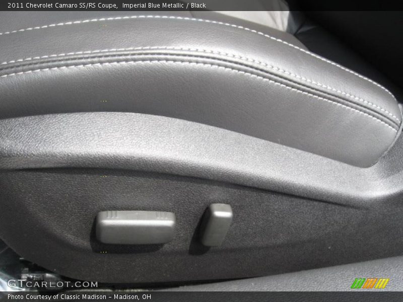 Imperial Blue Metallic / Black 2011 Chevrolet Camaro SS/RS Coupe
