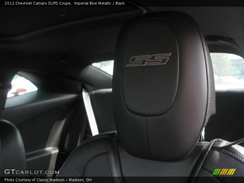 Imperial Blue Metallic / Black 2011 Chevrolet Camaro SS/RS Coupe