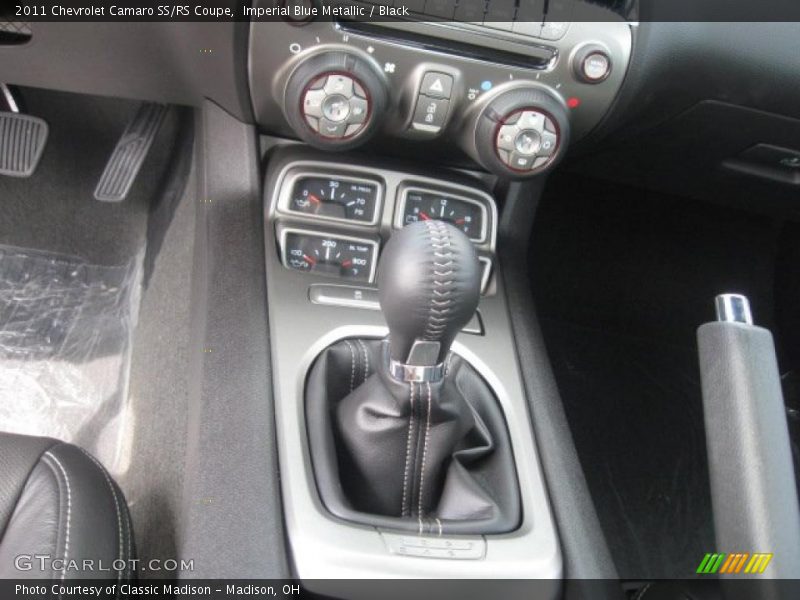 Imperial Blue Metallic / Black 2011 Chevrolet Camaro SS/RS Coupe