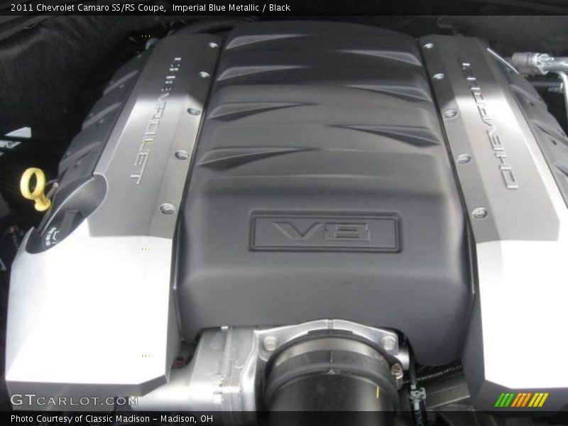 Imperial Blue Metallic / Black 2011 Chevrolet Camaro SS/RS Coupe