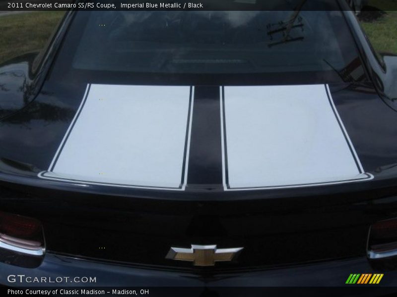 Imperial Blue Metallic / Black 2011 Chevrolet Camaro SS/RS Coupe