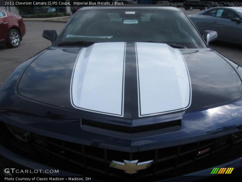 Imperial Blue Metallic / Black 2011 Chevrolet Camaro SS/RS Coupe