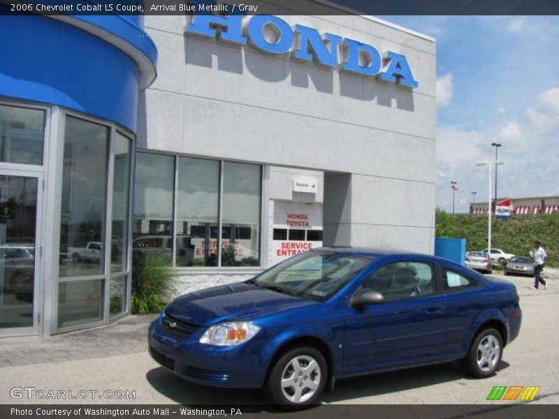Arrival Blue Metallic / Gray 2006 Chevrolet Cobalt LS Coupe