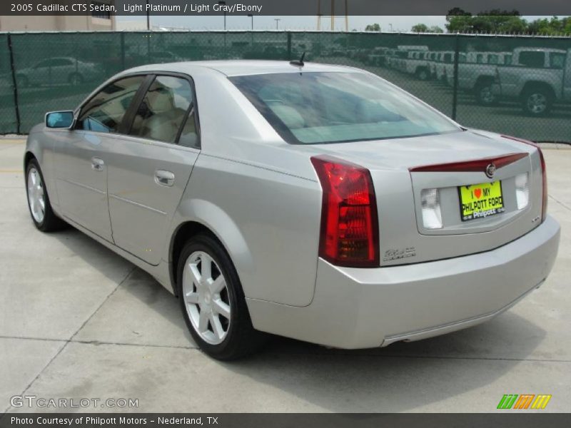 Light Platinum / Light Gray/Ebony 2005 Cadillac CTS Sedan