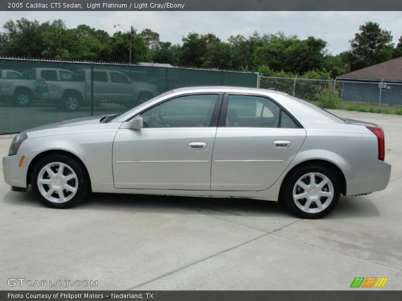 Light Platinum / Light Gray/Ebony 2005 Cadillac CTS Sedan