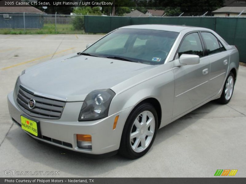 Light Platinum / Light Gray/Ebony 2005 Cadillac CTS Sedan
