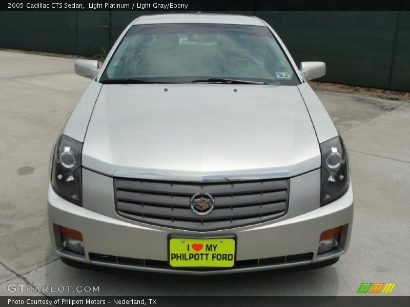 Light Platinum / Light Gray/Ebony 2005 Cadillac CTS Sedan