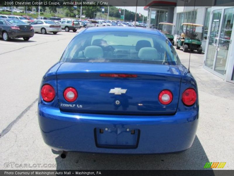 Arrival Blue Metallic / Gray 2006 Chevrolet Cobalt LS Coupe