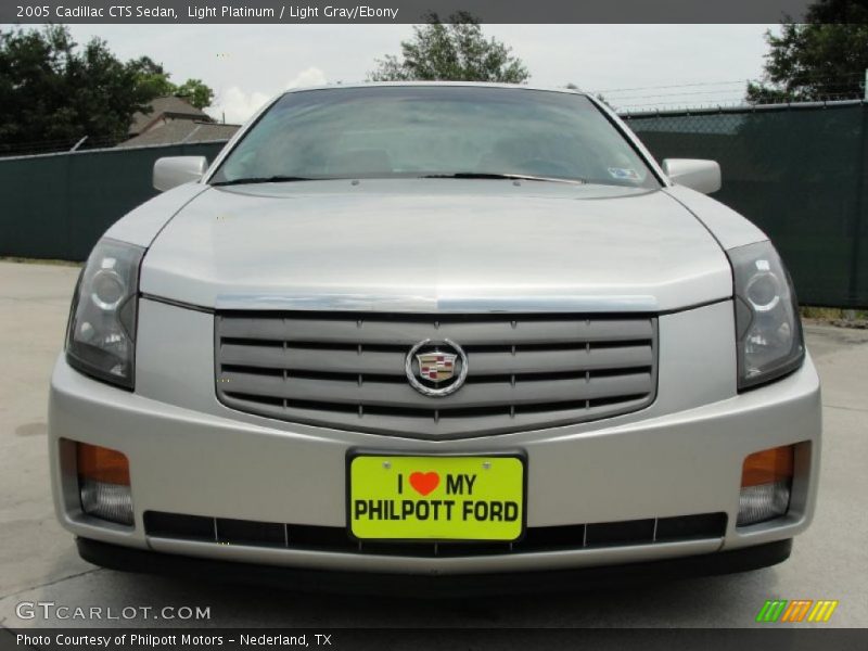 Light Platinum / Light Gray/Ebony 2005 Cadillac CTS Sedan