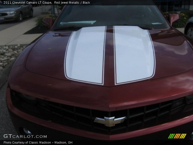 Red Jewel Metallic / Black 2011 Chevrolet Camaro LT Coupe