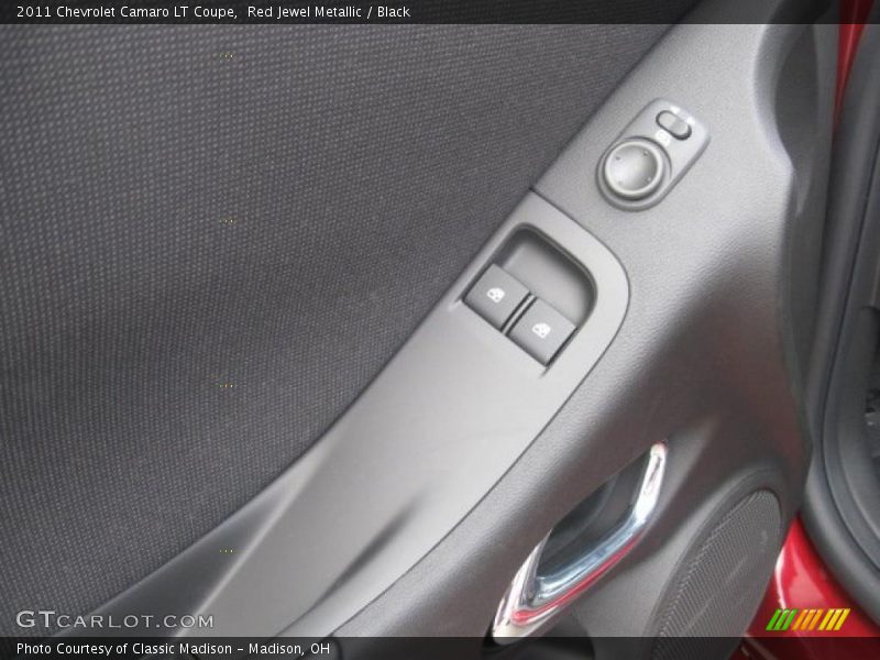 Red Jewel Metallic / Black 2011 Chevrolet Camaro LT Coupe