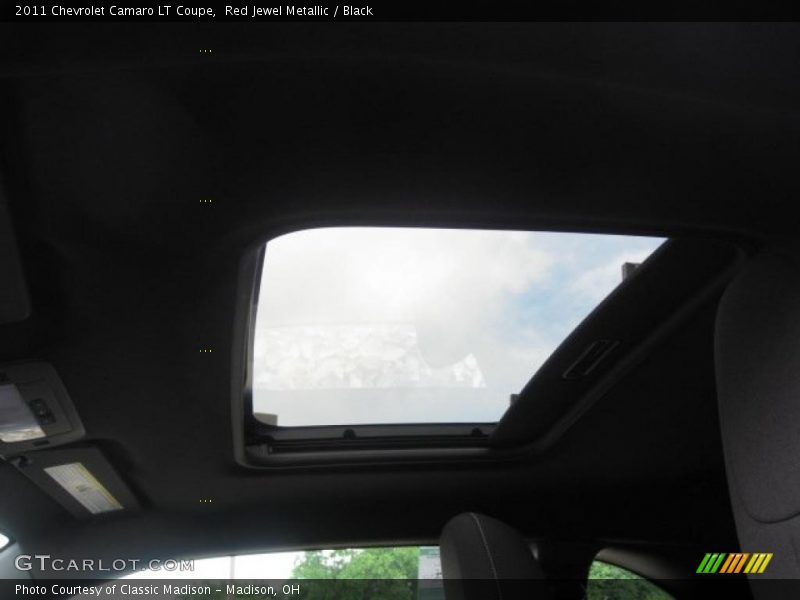 Red Jewel Metallic / Black 2011 Chevrolet Camaro LT Coupe