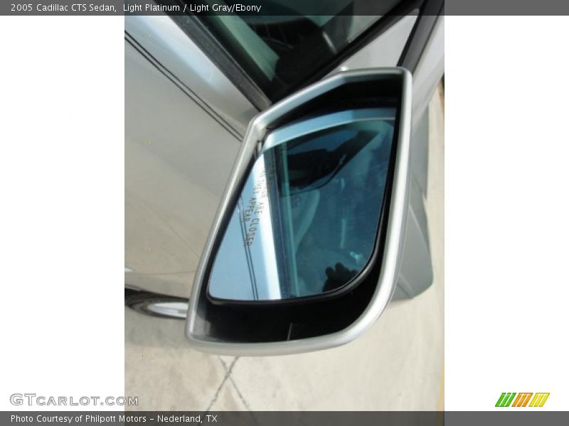 Light Platinum / Light Gray/Ebony 2005 Cadillac CTS Sedan