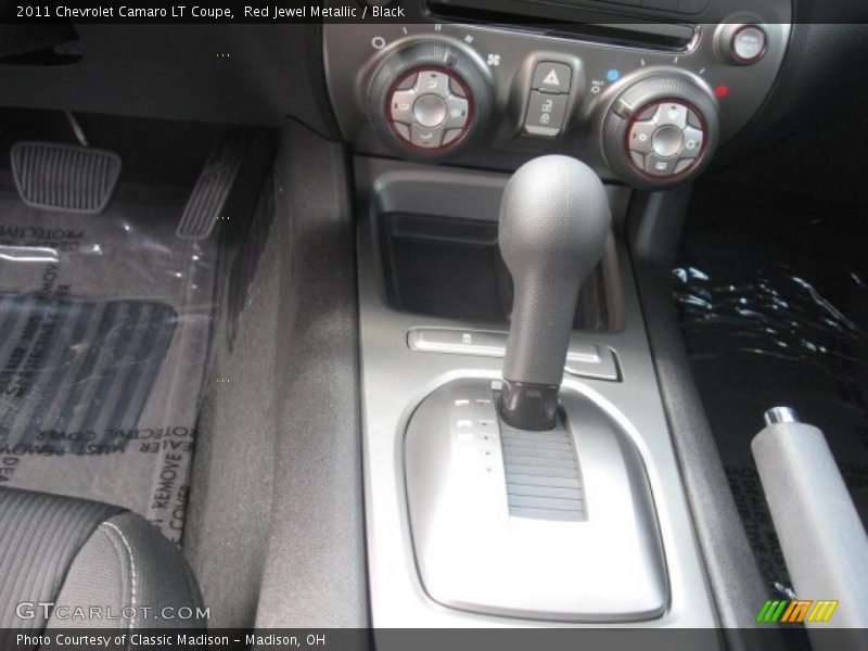 Red Jewel Metallic / Black 2011 Chevrolet Camaro LT Coupe