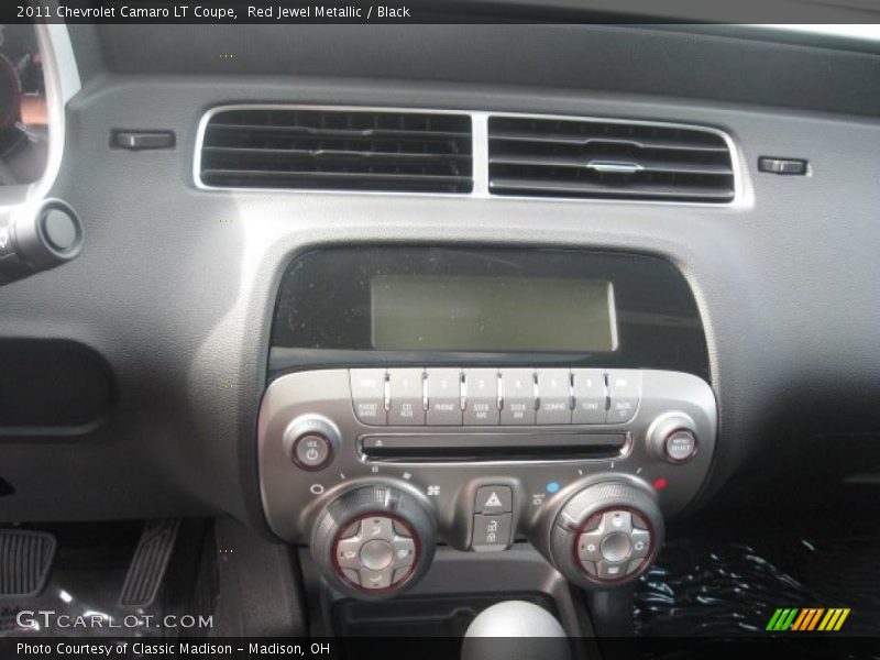 Red Jewel Metallic / Black 2011 Chevrolet Camaro LT Coupe