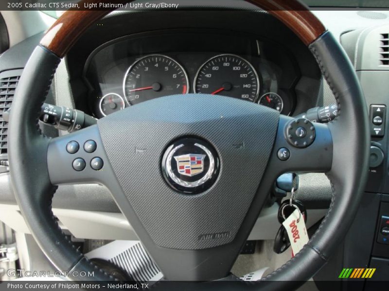 Light Platinum / Light Gray/Ebony 2005 Cadillac CTS Sedan