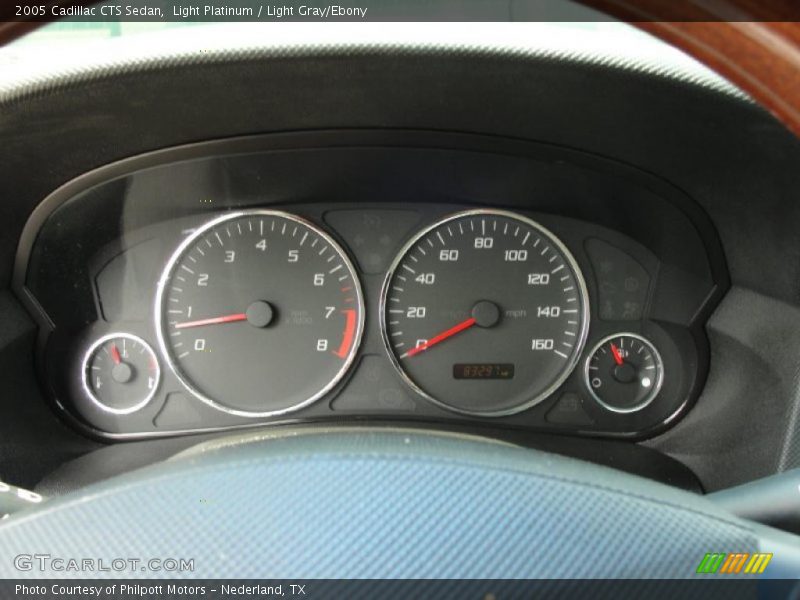 Light Platinum / Light Gray/Ebony 2005 Cadillac CTS Sedan