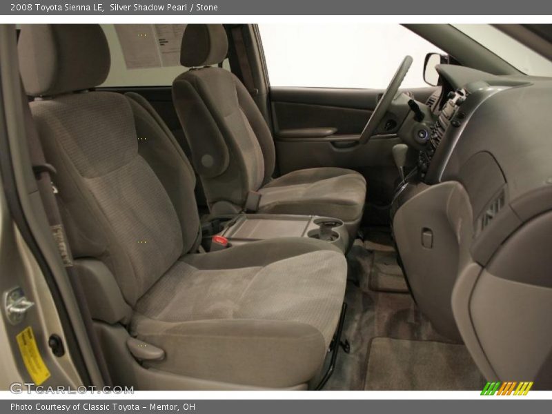 Silver Shadow Pearl / Stone 2008 Toyota Sienna LE