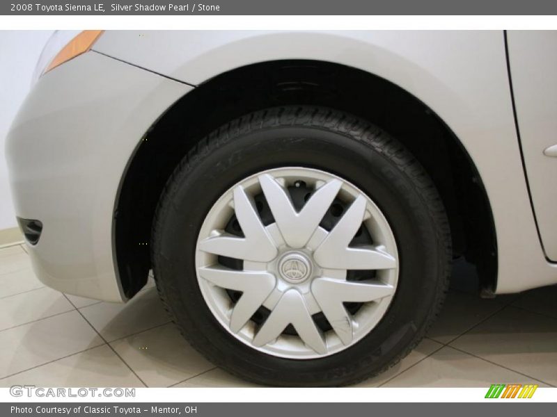 Silver Shadow Pearl / Stone 2008 Toyota Sienna LE
