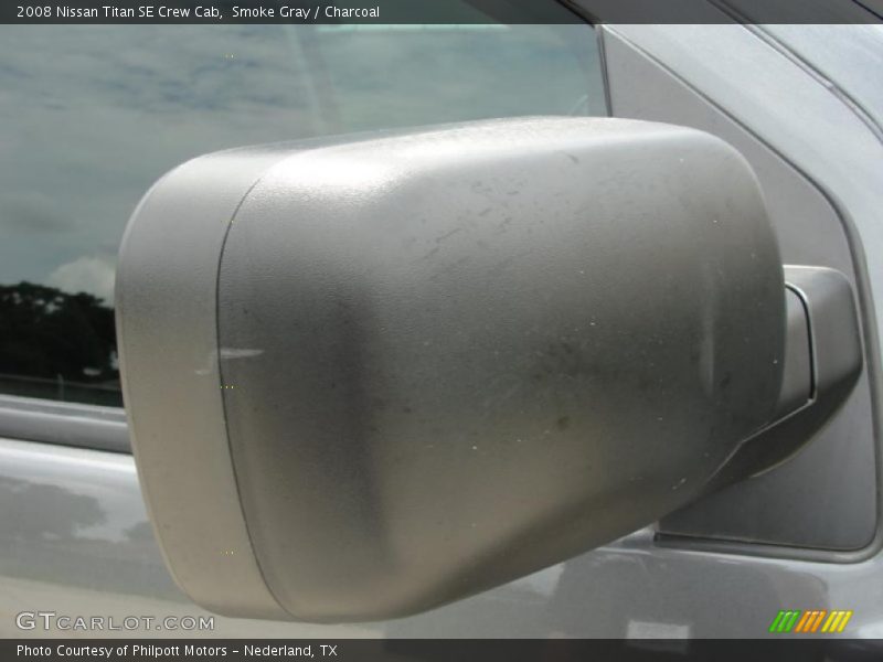 Smoke Gray / Charcoal 2008 Nissan Titan SE Crew Cab