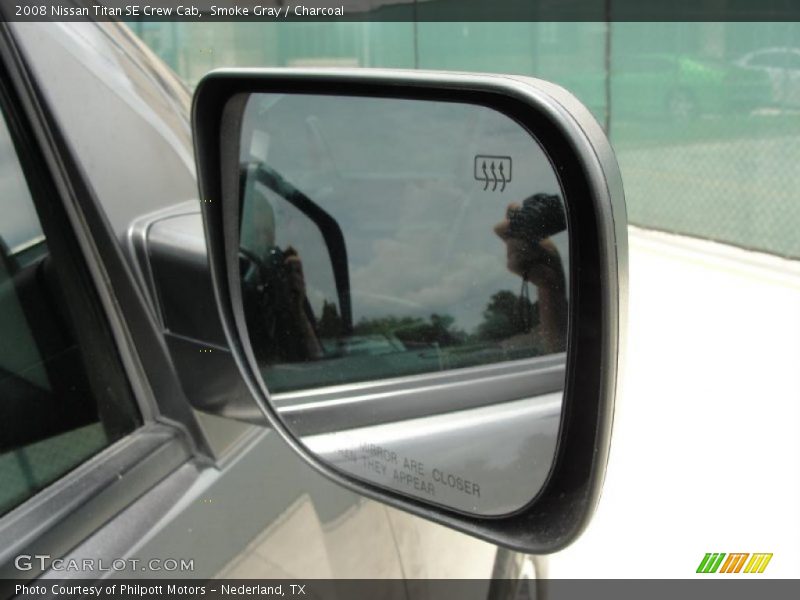 Smoke Gray / Charcoal 2008 Nissan Titan SE Crew Cab