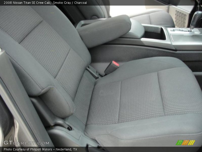 Smoke Gray / Charcoal 2008 Nissan Titan SE Crew Cab