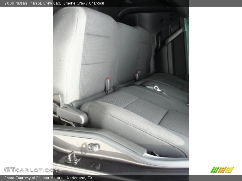 Smoke Gray / Charcoal 2008 Nissan Titan SE Crew Cab