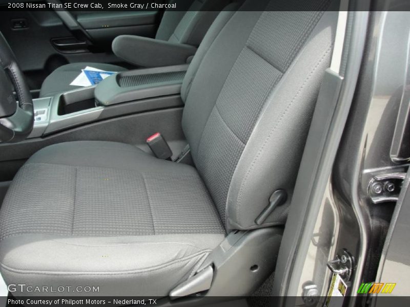 Smoke Gray / Charcoal 2008 Nissan Titan SE Crew Cab