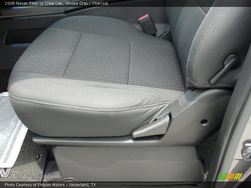 Smoke Gray / Charcoal 2008 Nissan Titan SE Crew Cab