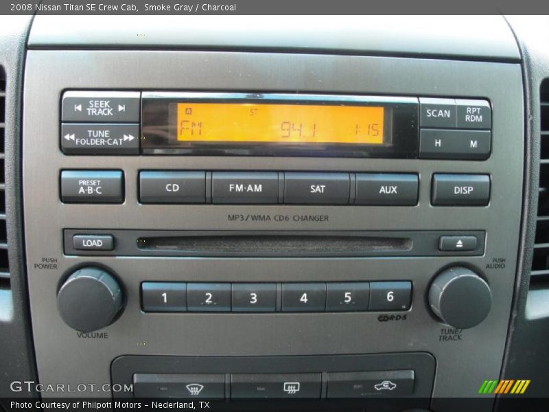 Smoke Gray / Charcoal 2008 Nissan Titan SE Crew Cab