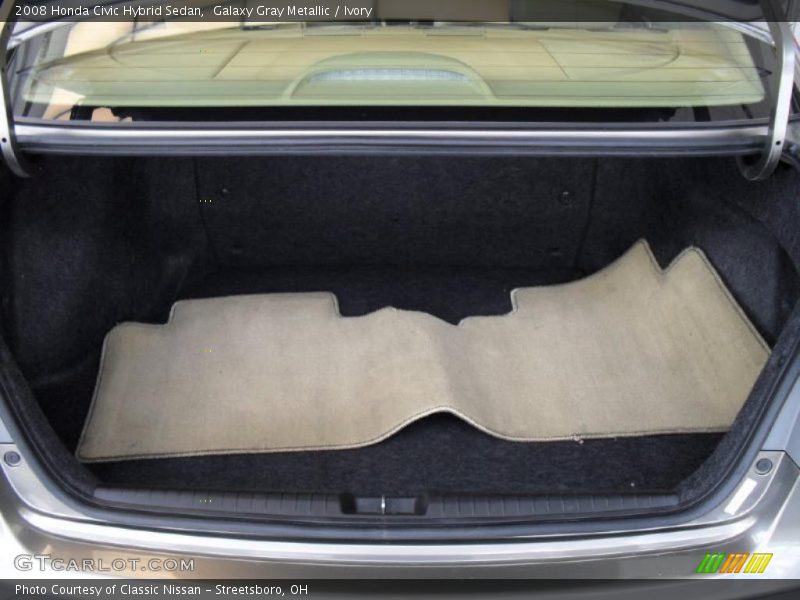 Galaxy Gray Metallic / Ivory 2008 Honda Civic Hybrid Sedan