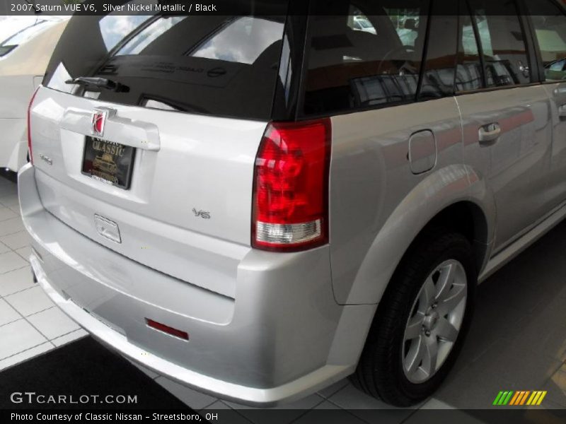Silver Nickel Metallic / Black 2007 Saturn VUE V6
