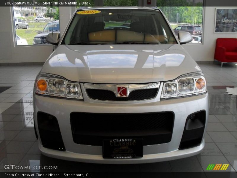 Silver Nickel Metallic / Black 2007 Saturn VUE V6