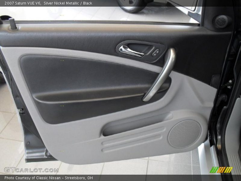 Silver Nickel Metallic / Black 2007 Saturn VUE V6