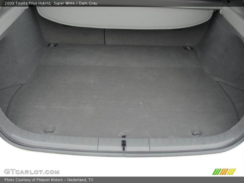 Super White / Dark Gray 2009 Toyota Prius Hybrid