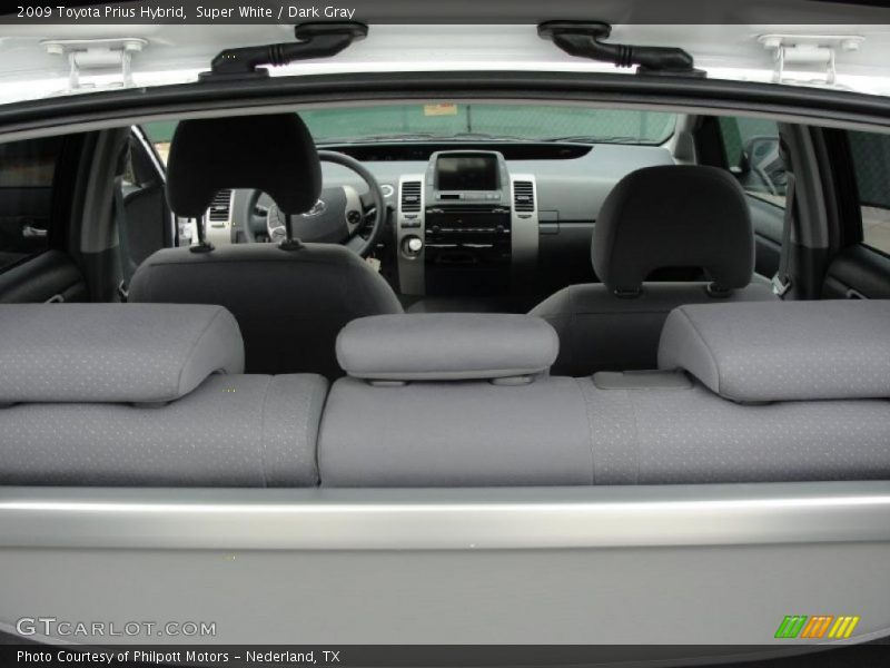Super White / Dark Gray 2009 Toyota Prius Hybrid